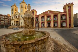 Plaza de la constitucion de Berja